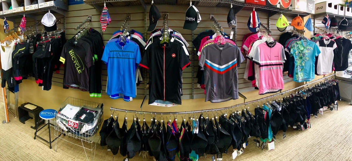 San Diego's Largest Selection of Cycling Apparel