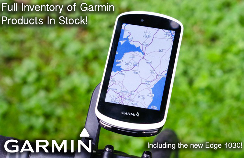 Full inventory of garmin products in stock.